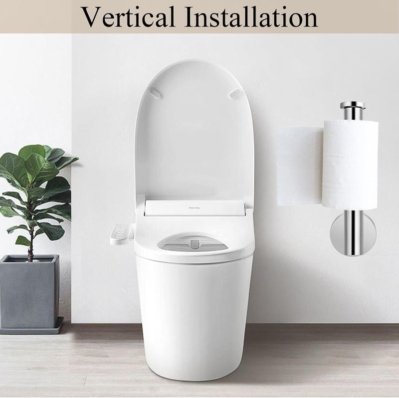 Kinbrace Chrome Bathroom Hardware Set, Towel Ring & Toilet Paper Holder, Stainless Steel SUS304, Hand Towel Hanger & Toilet Roll Holder, Sturdy Bathroom Accessories for Home or Kitchen - Image 4